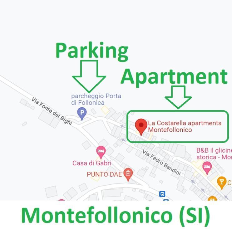 La Costarella Apartment Montefollonico Exterior photo